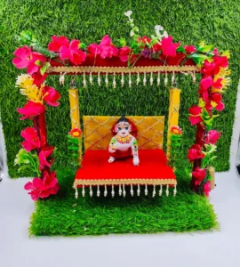 Light Jhula For (0-6no.) Laddu Gopal Ji [ box packing ]